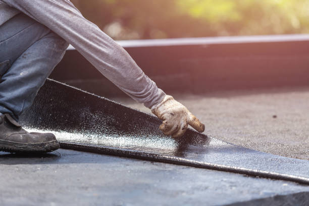Professional Crawl Space Encapsulation technician working in Clarence Center, NY